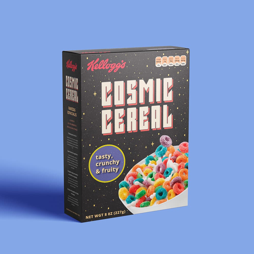 Custom Cereal Box