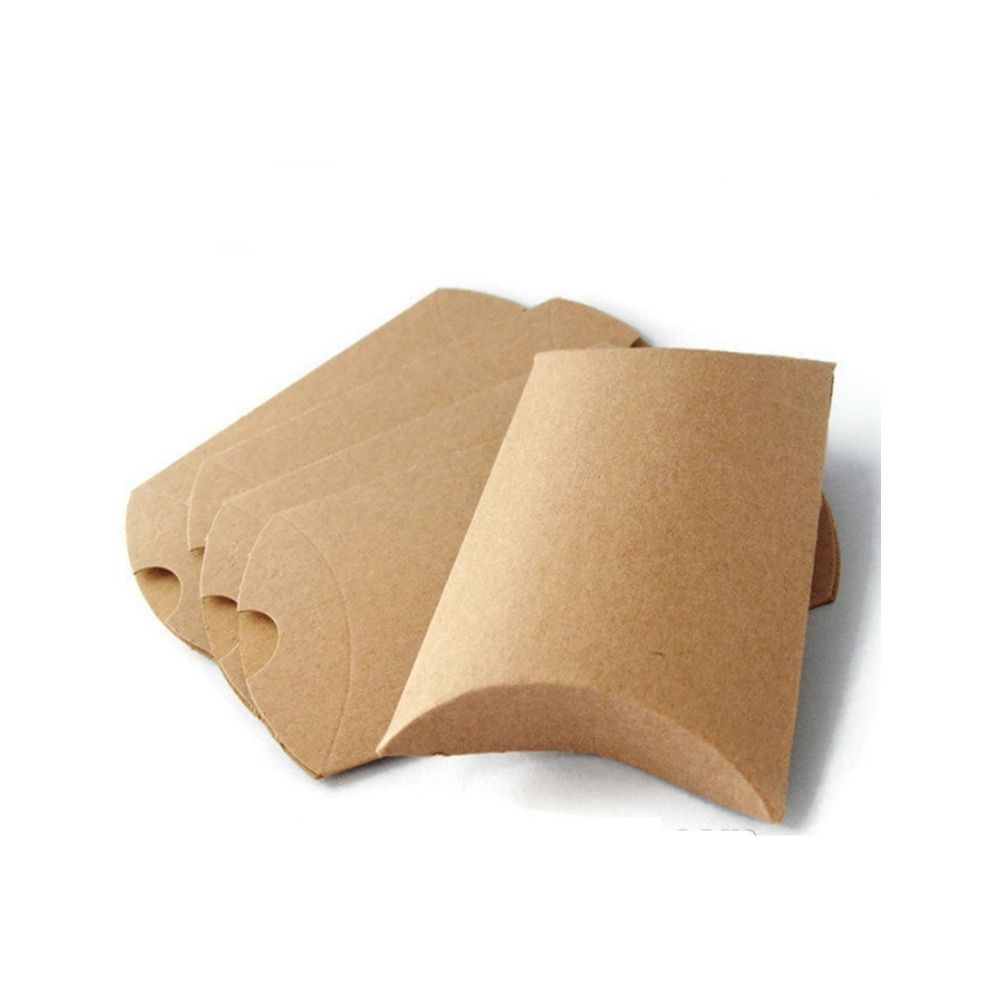 Custom Kraft Paper Pillow Boxes