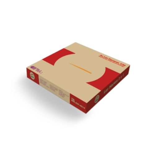 Printed Cardboard Pizza Packaging Boxes